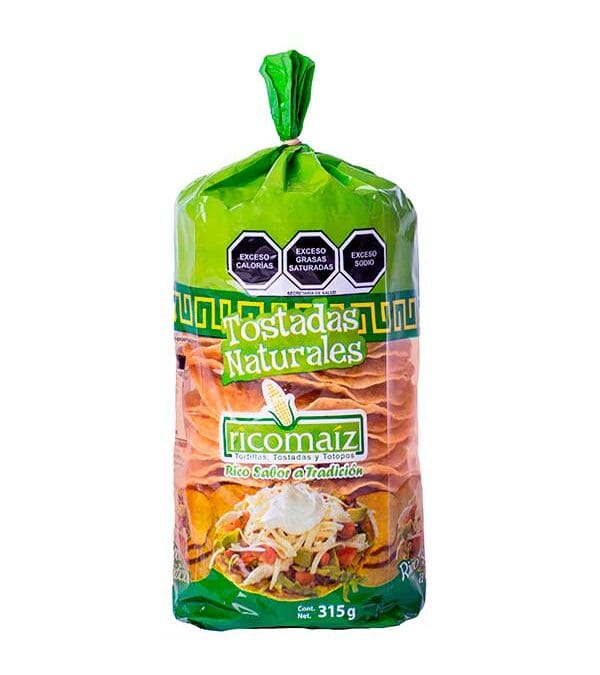 Tostadas naturales