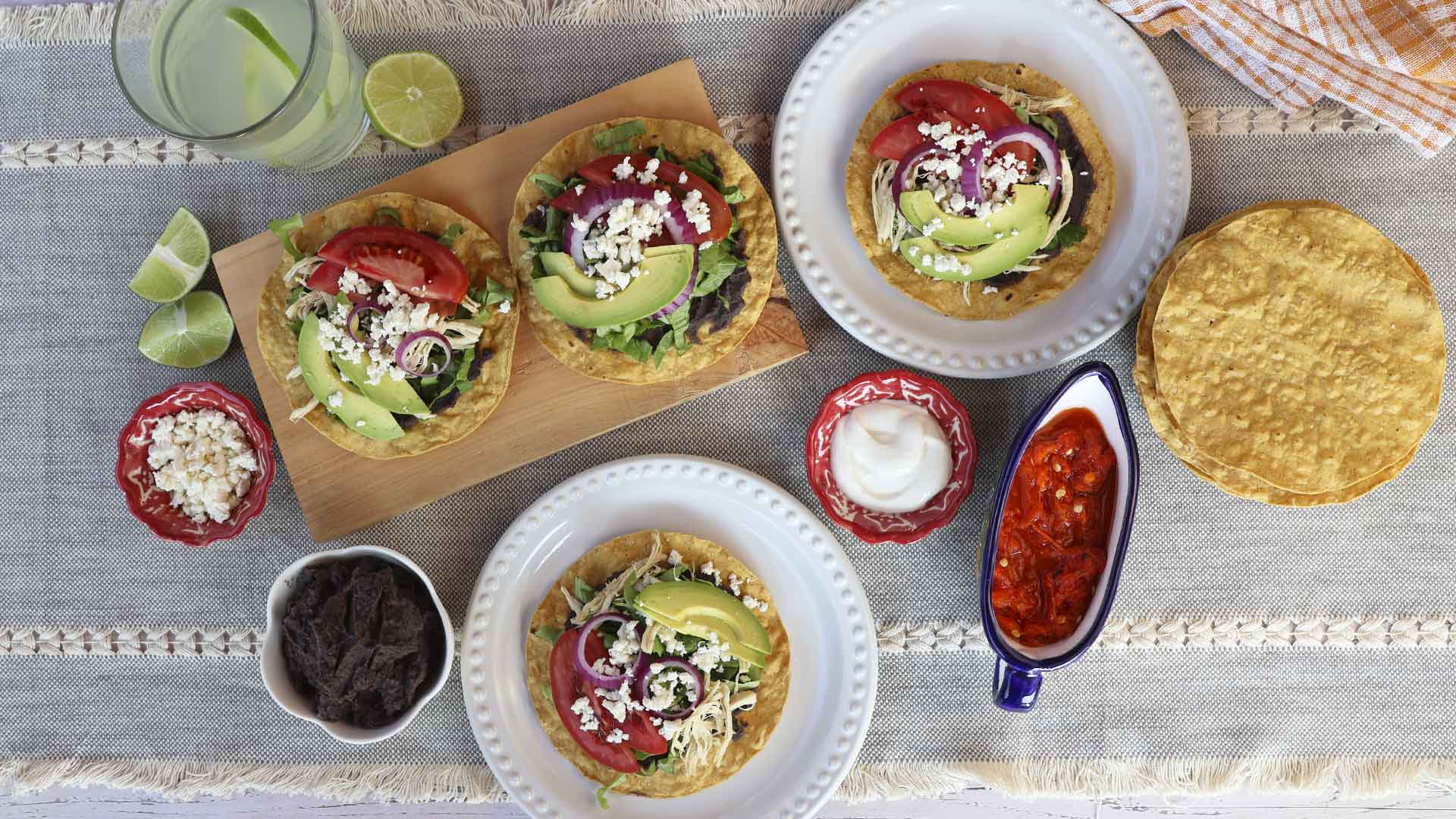 tostadas horneadas ricomaíznaturales, ajonjolí y nopal con linaza