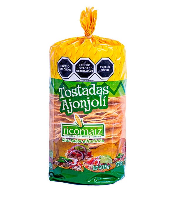 Tostadas ajonjolí