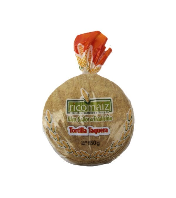 Tortilla taquera de 14 cm