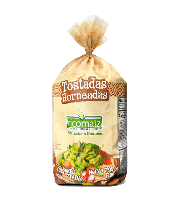 Tostadas horneadas naturales